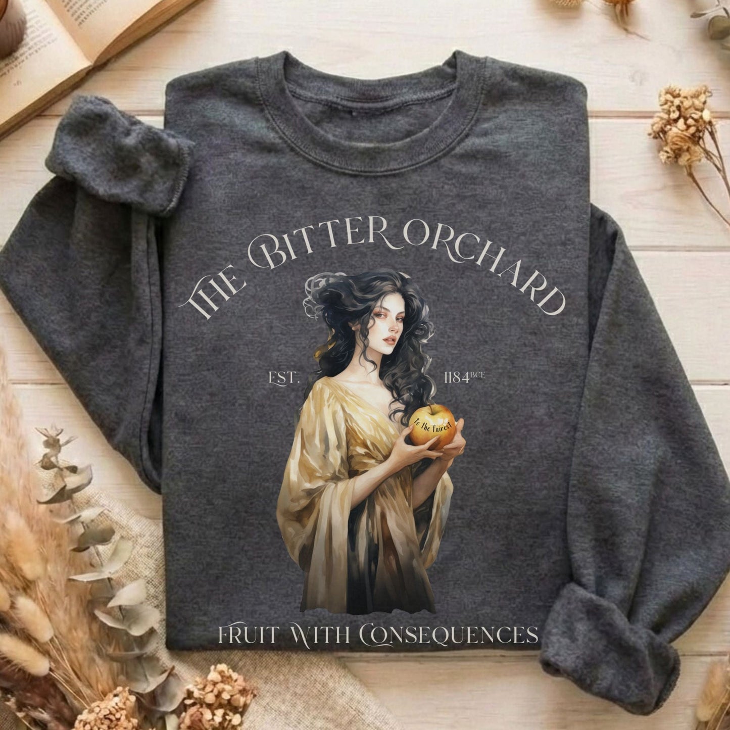 Sweatshirt Dark Heather / S Design 220 Sweatshirt The Mystic Eden