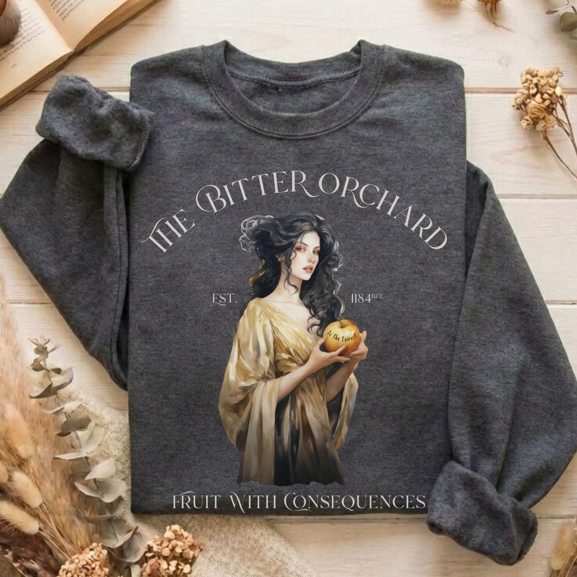 Sweatshirt Dark Heather / S Design 220 Sweatshirt The Mystic Eden