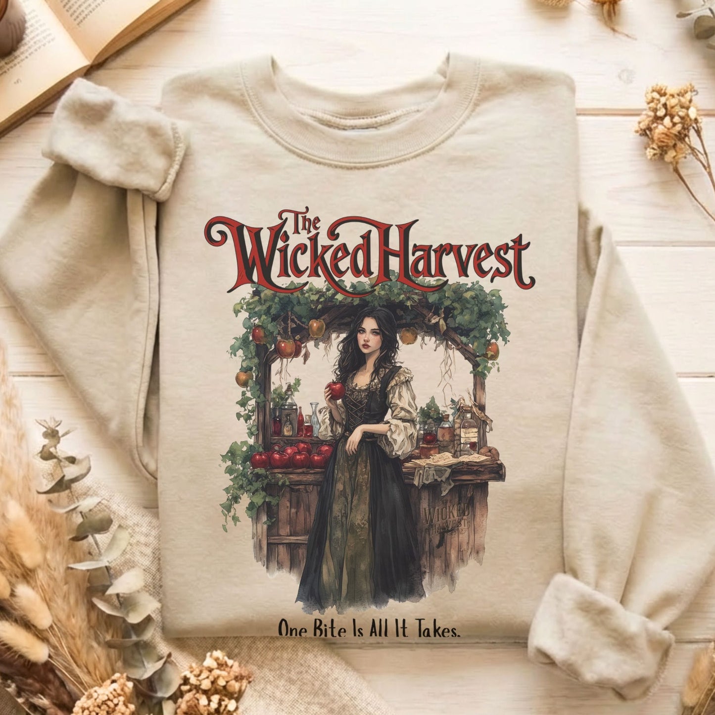 Sweatshirt Sand / S Design 184 Sweatshirt The Mystic Eden