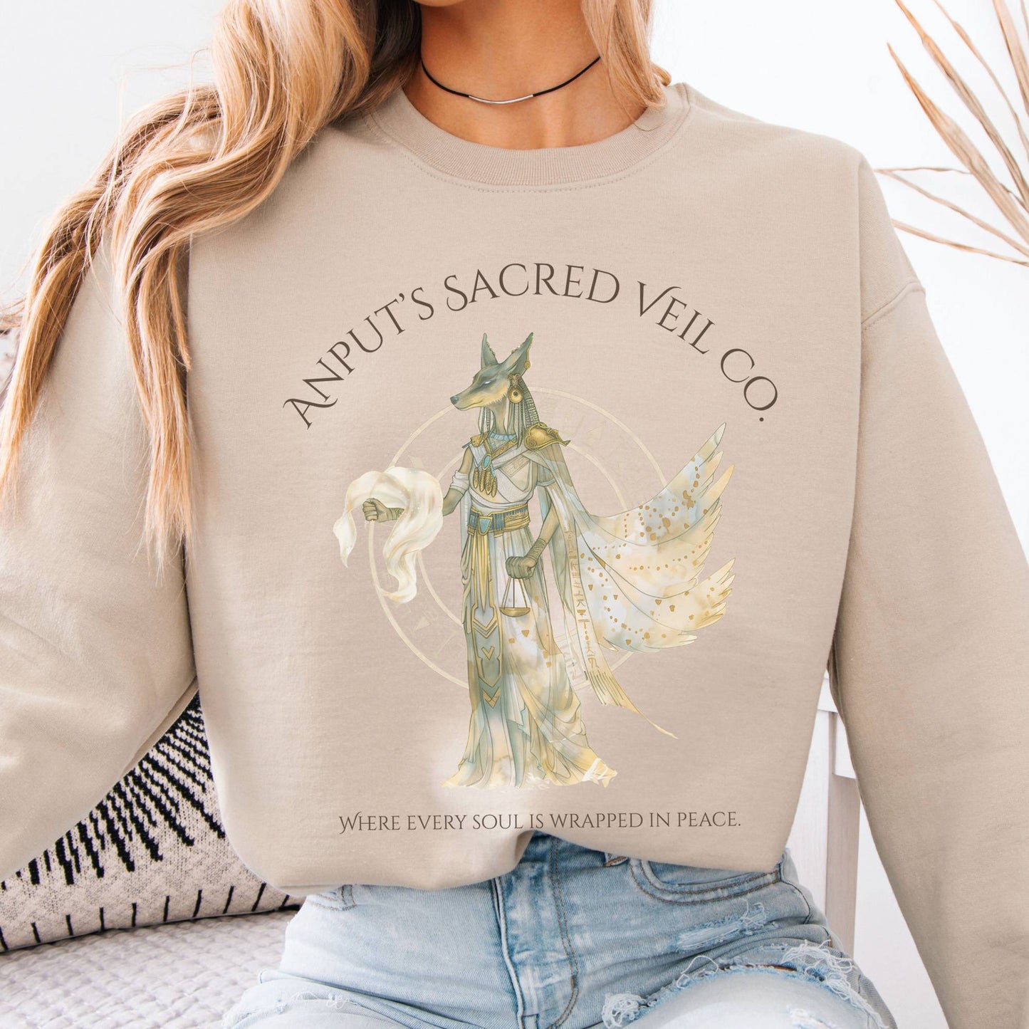 Sweatshirt Design 262 Crewneck Sweatshirt The Mystic Eden
