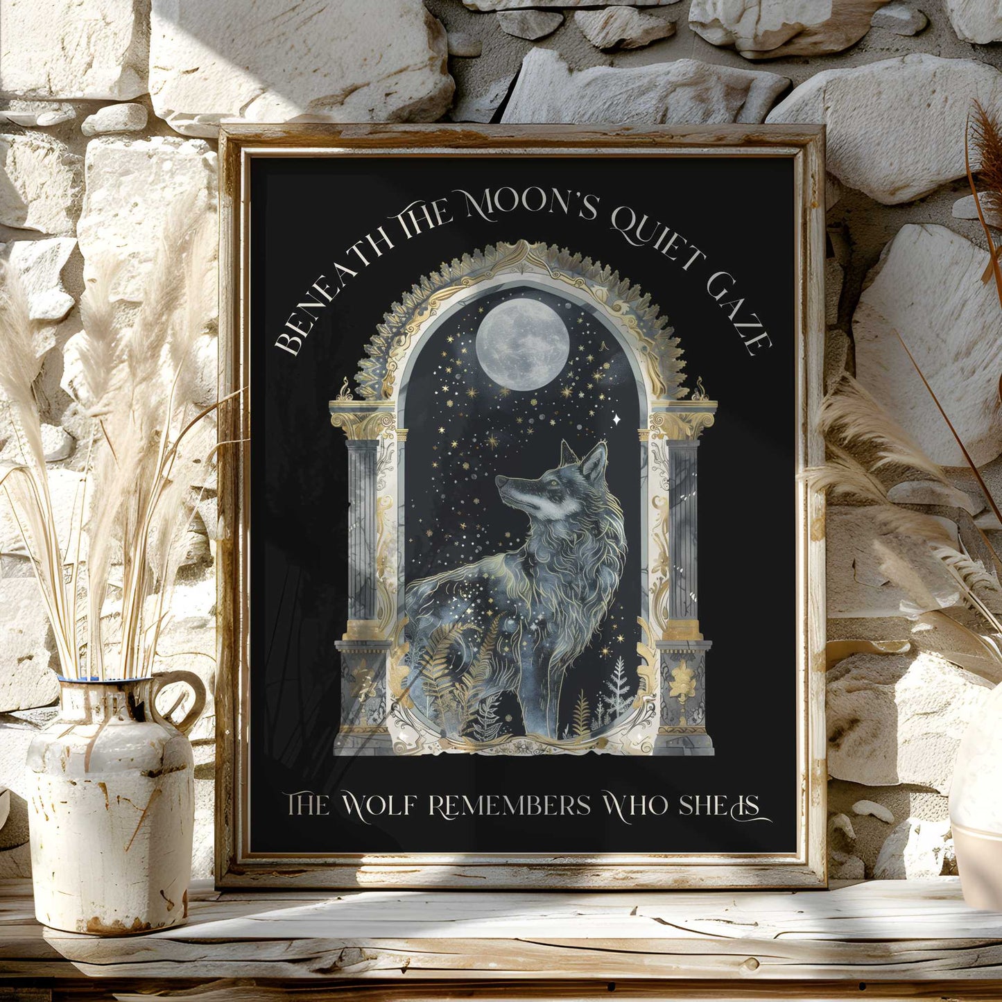 Poster 11″ x 14″ / Matte Design 278B - Art Print The Mystic Eden