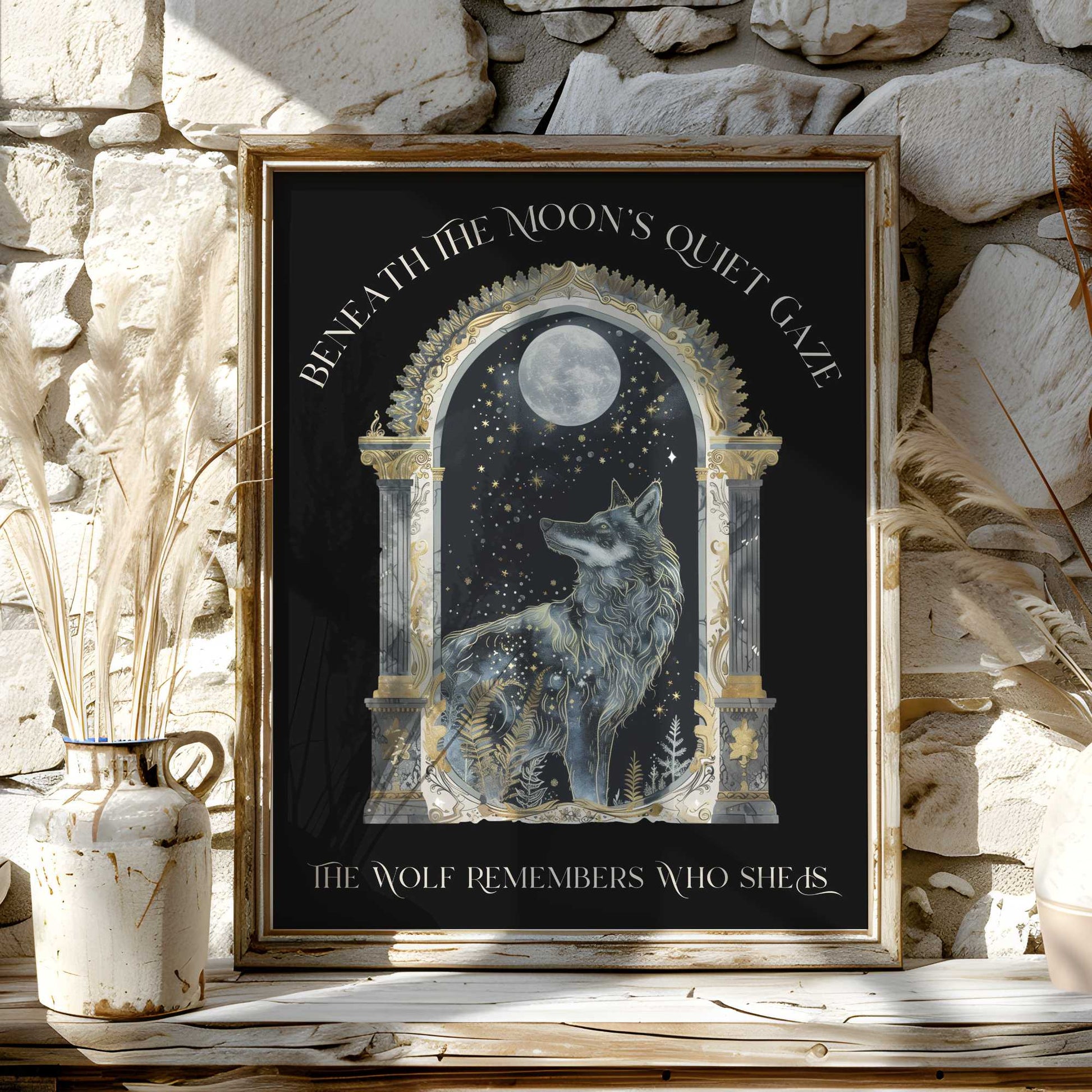 Poster 11″ x 14″ / Matte Design 278B - Art Print The Mystic Eden