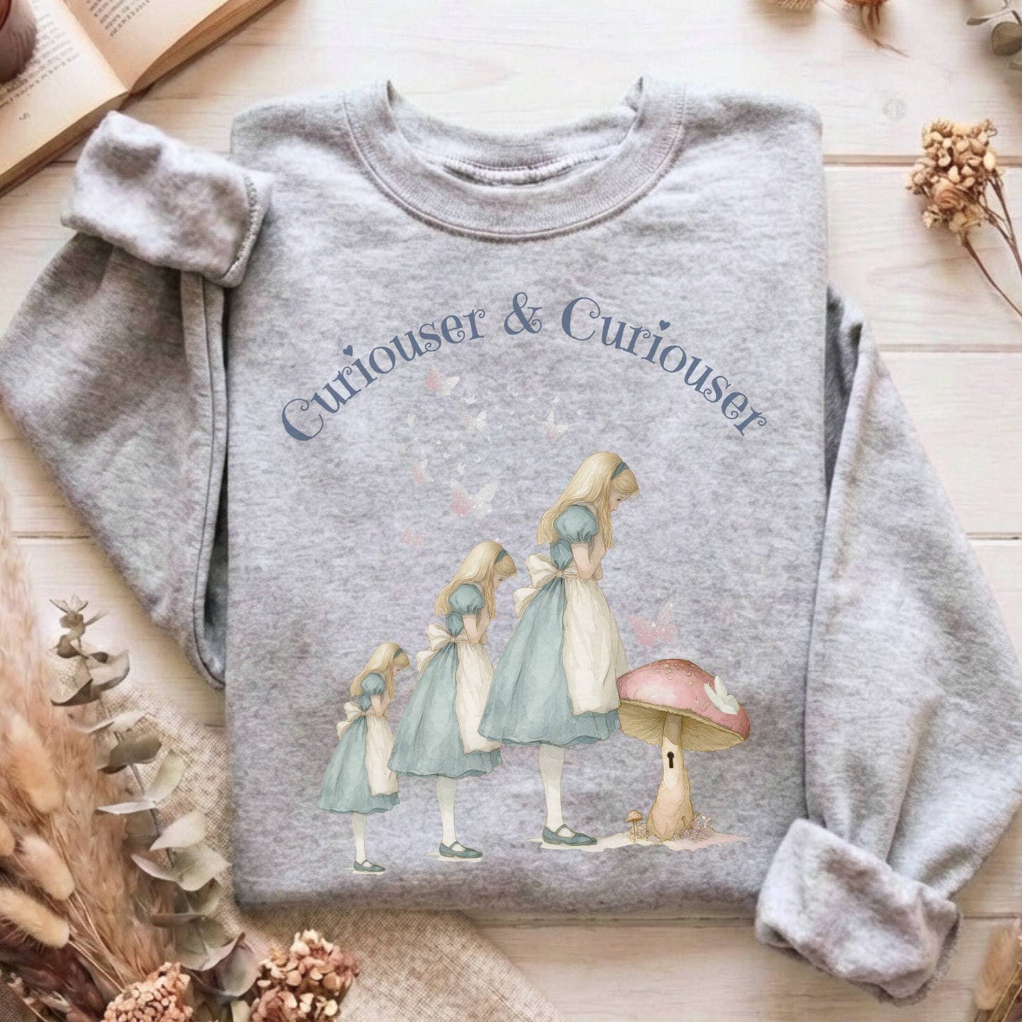 Sweatshirt Sport Grey / S Design 257 Crewneck Sweatshirt The Mystic Eden