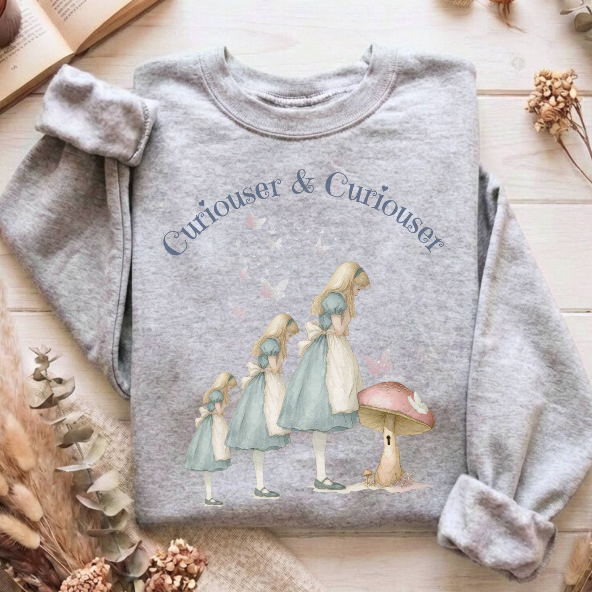 Sweatshirt Sport Grey / S Design 257 Crewneck Sweatshirt The Mystic Eden