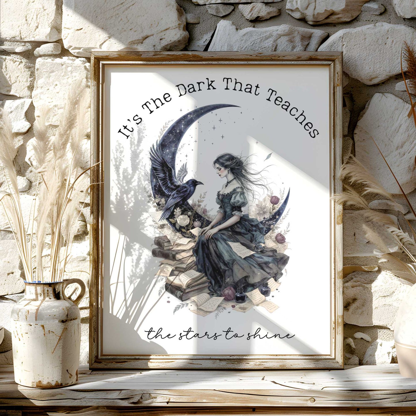 Art Prints 11″ x 14″ / Matte Design 254B - Art Print The Mystic Eden