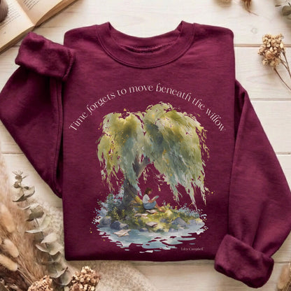 Sweatshirts Maroon / S Design 244 Crewneck Sweatshirt The Mystic Eden