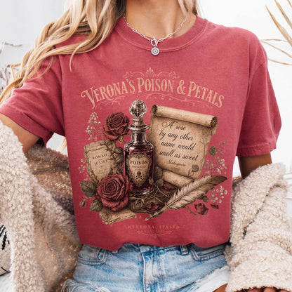 T-Shirt Crimson / S Design 335 T-Shirt The Mystic Eden