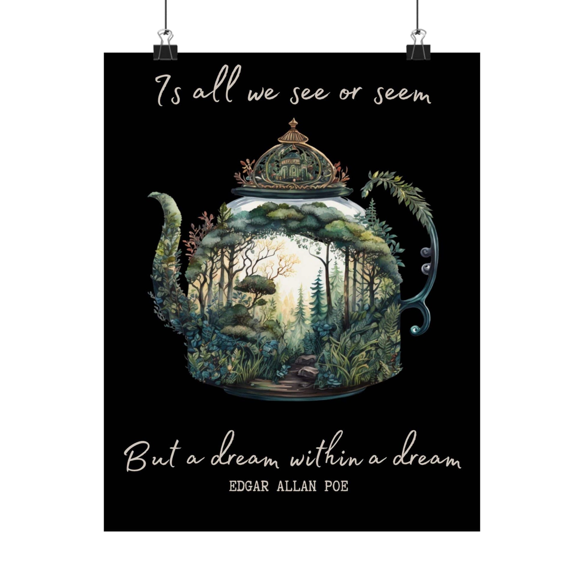 Poster 11″ x 14″ / Matte Design 35B - Art Print The Mystic Eden