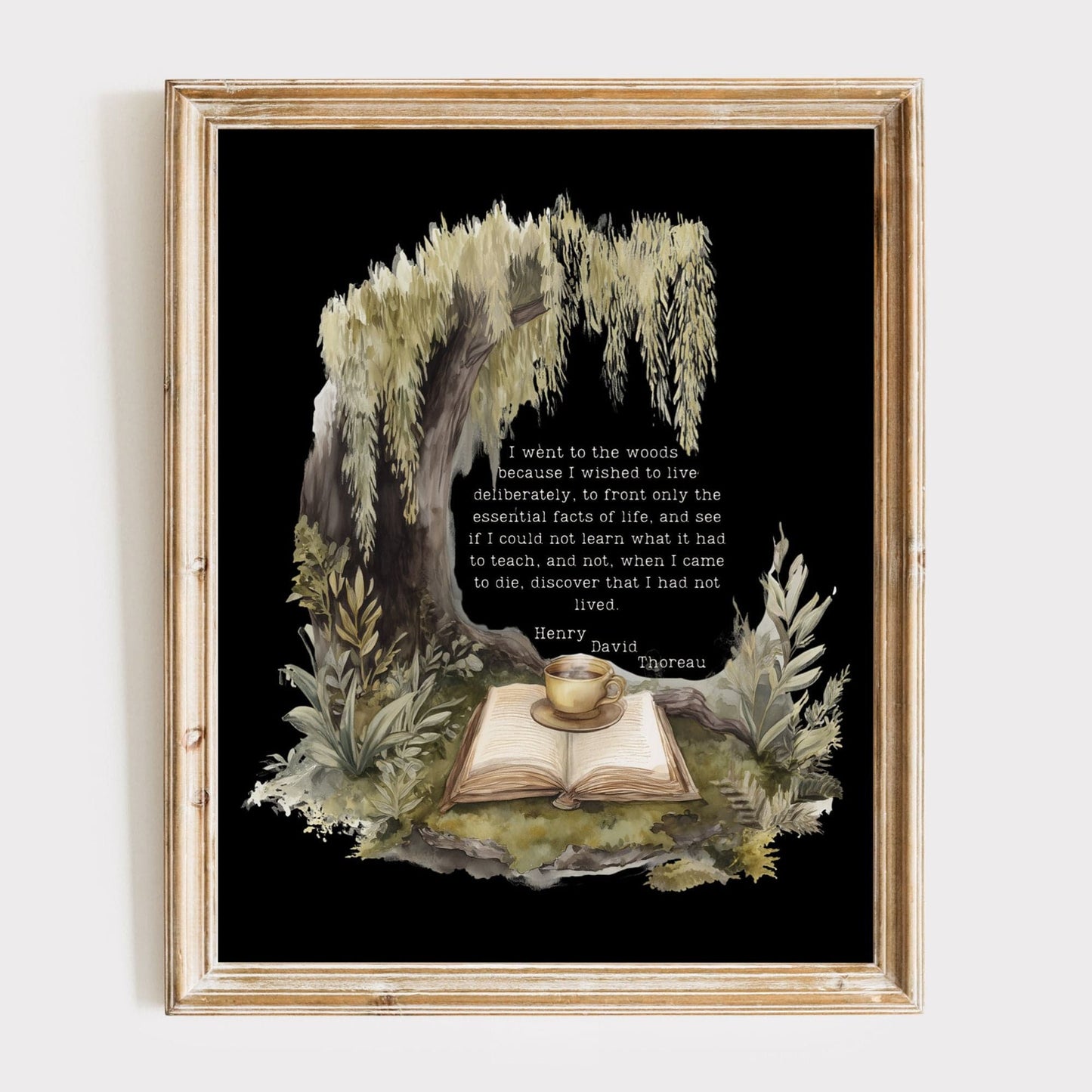 Poster 11″ x 14″ / Matte Design 245A - Art Print The Mystic Eden