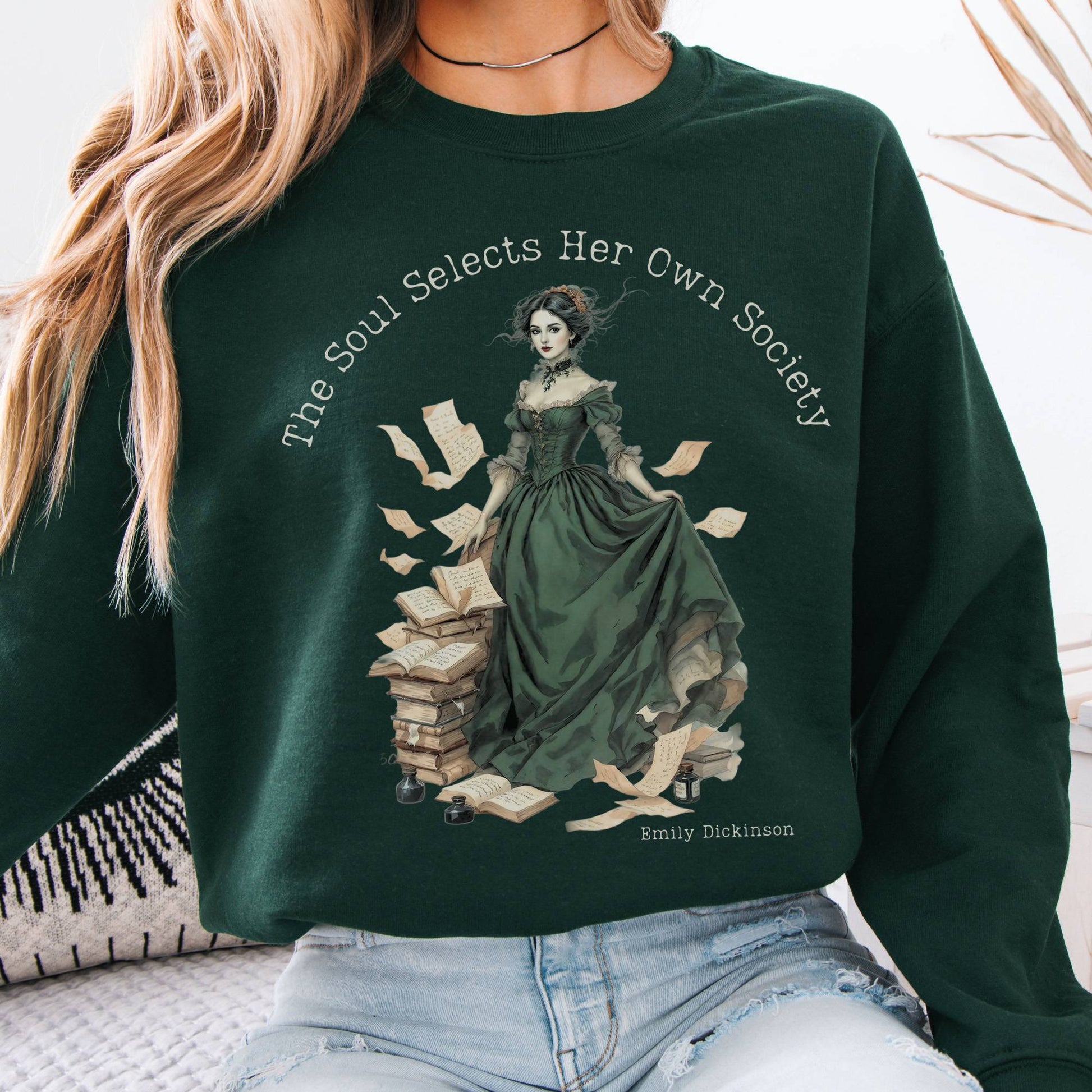 Sweatshirt Design 253 Crewneck Sweatshirt The Mystic Eden