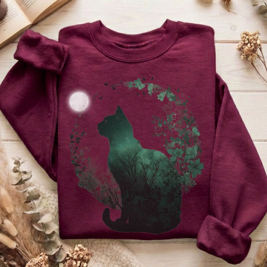 Sweatshirt Maroon / S Design 208 Sweatshirt The Mystic Eden