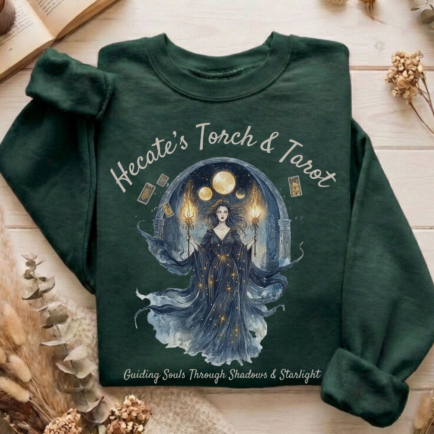 Sweatshirt Forest Green / S Design 160 Sweatshirt The Mystic Eden