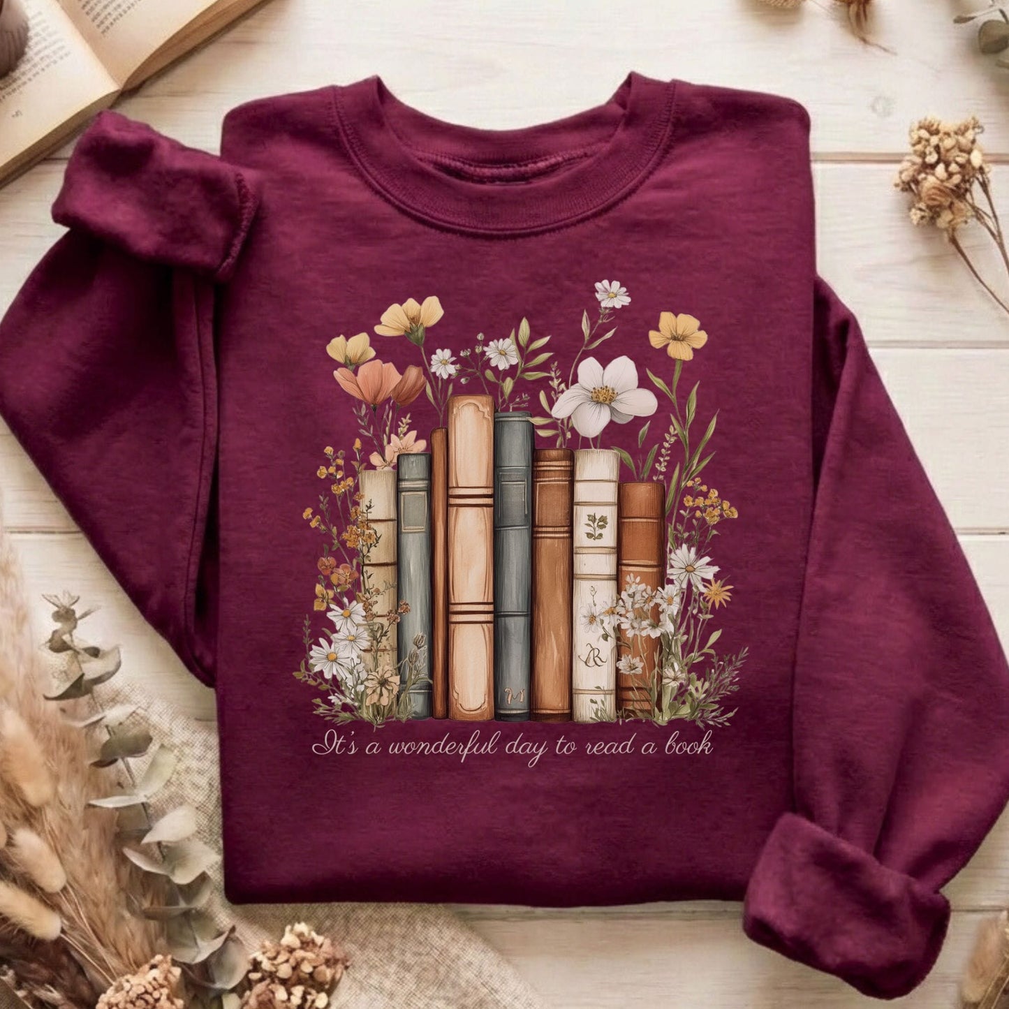 Sweatshirt Maroon / S Design 191 Sweatshirt The Mystic Eden