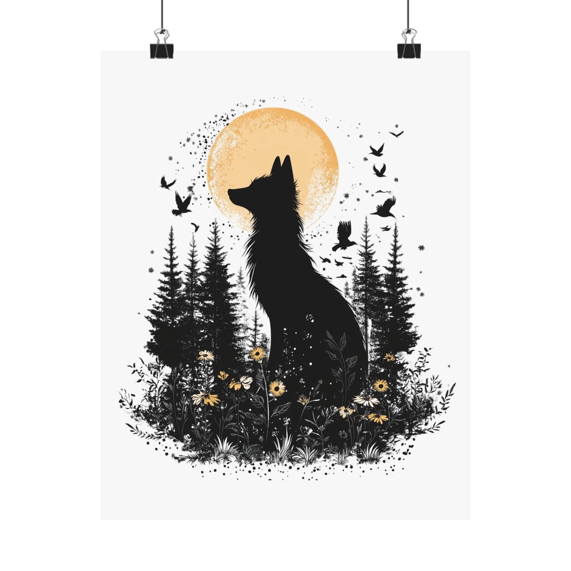 Poster 11″ x 14″ / Matte Design 131 - Art Print The Mystic Eden