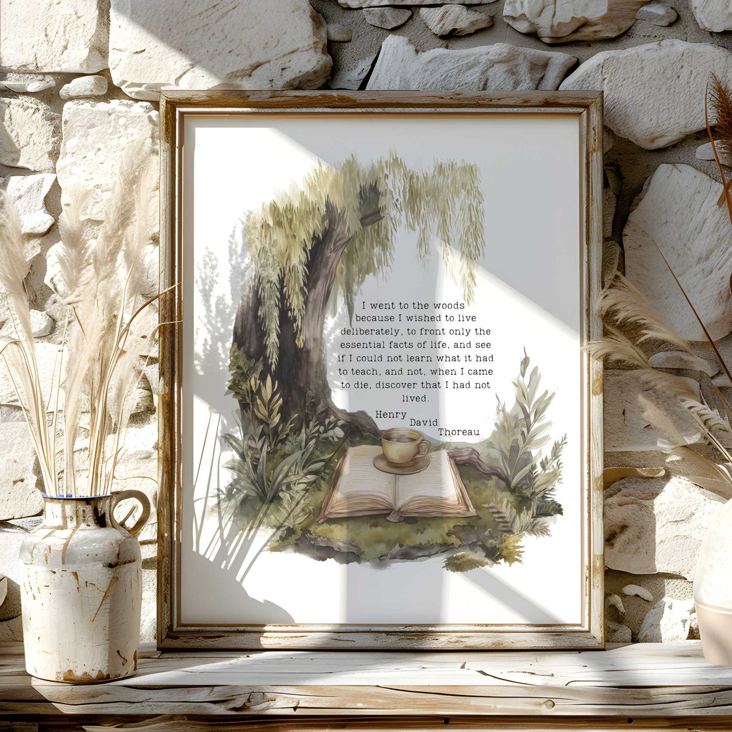 Poster 11″ x 14″ / Matte Design 245B - Art Print The Mystic Eden