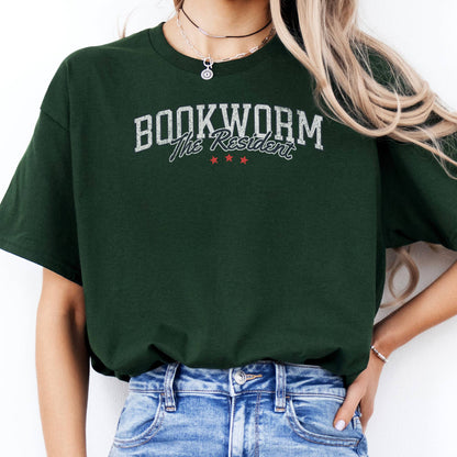 T-Shirts The Resident Bookworm T-Shirt The Mystic Eden