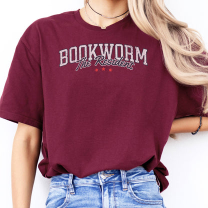 T-Shirts The Resident Bookworm T-Shirt The Mystic Eden