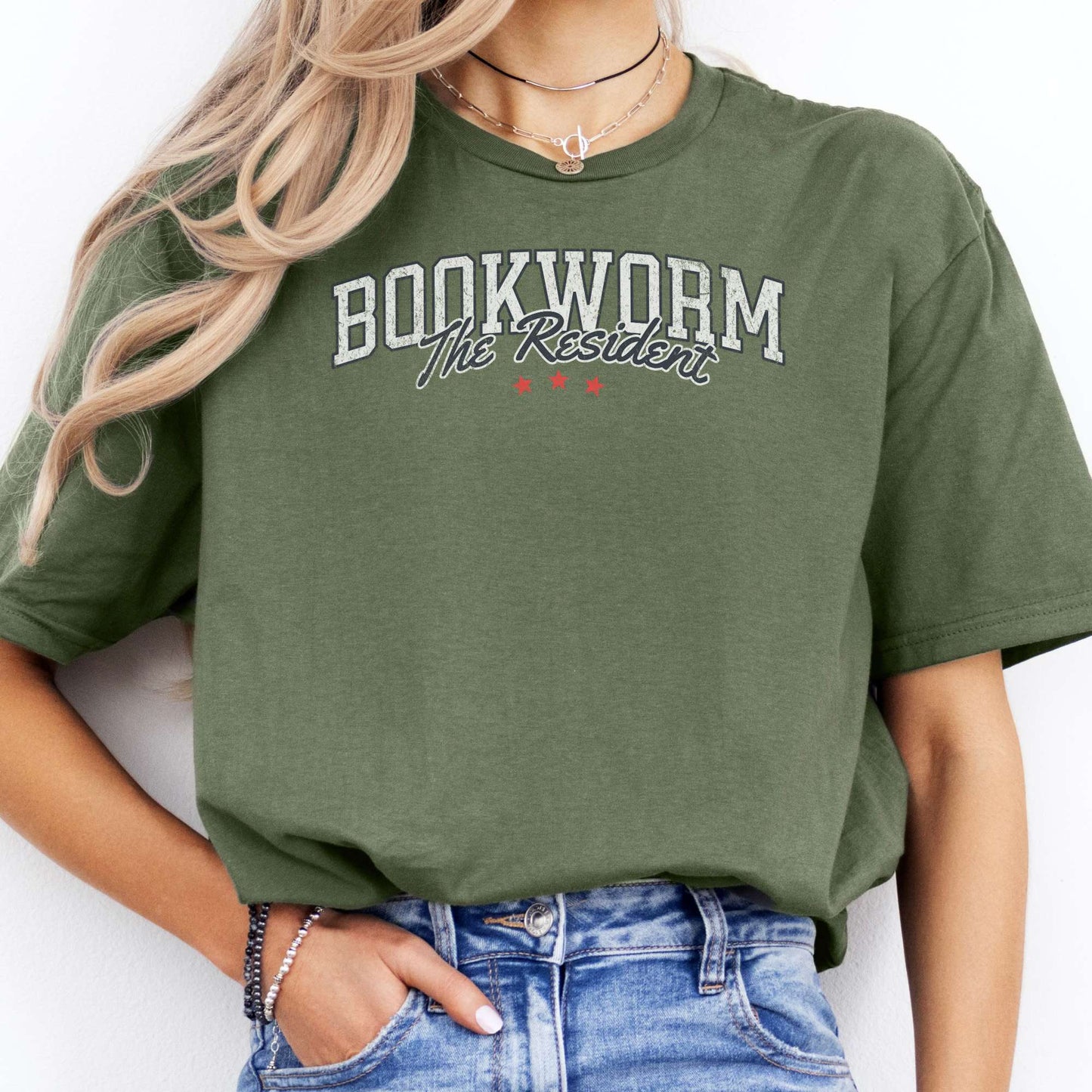 T-Shirts The Resident Bookworm T-Shirt The Mystic Eden