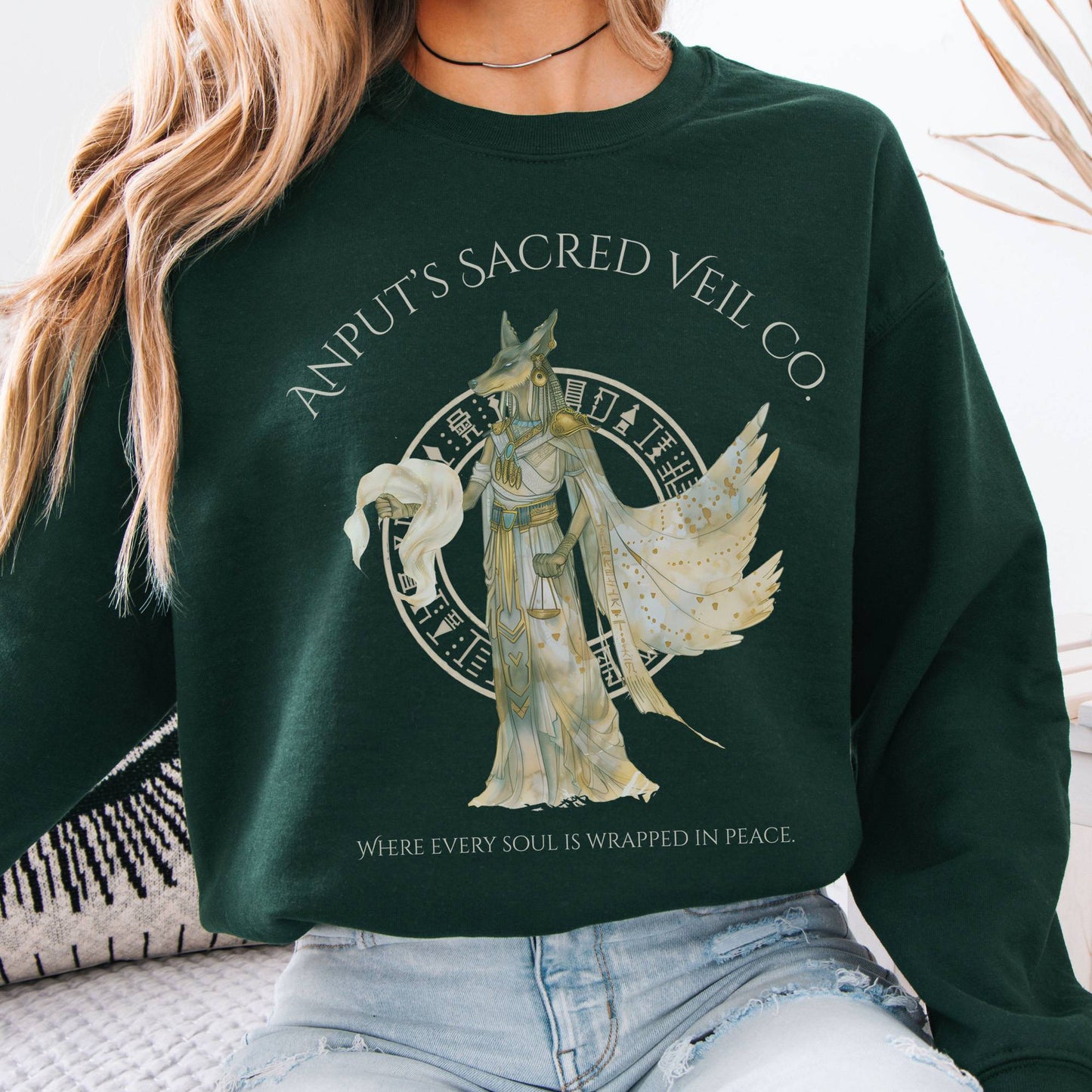 Sweatshirt Design 262 Crewneck Sweatshirt The Mystic Eden
