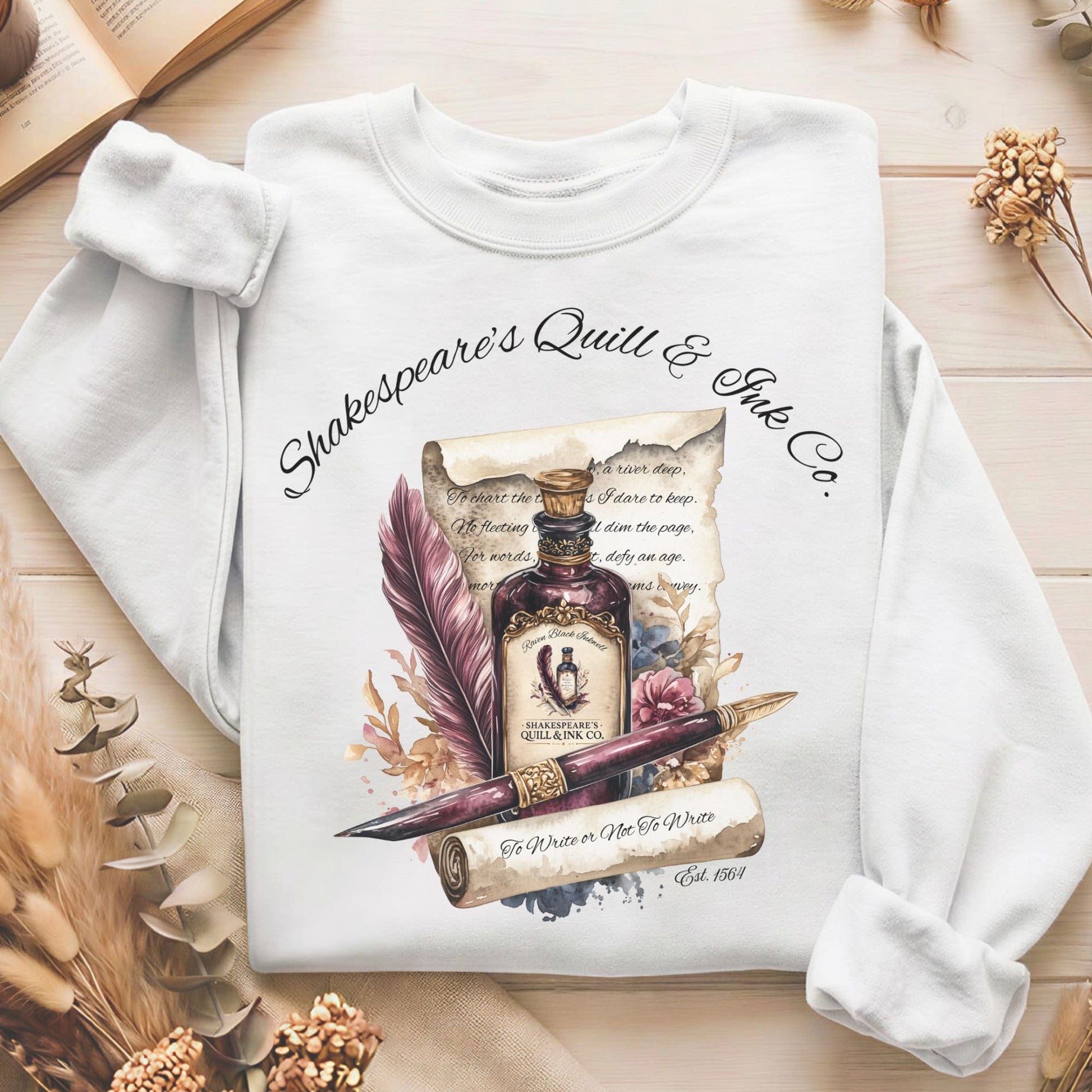Sweatshirt White / S Design 123 Sweatshirt The Mystic Eden