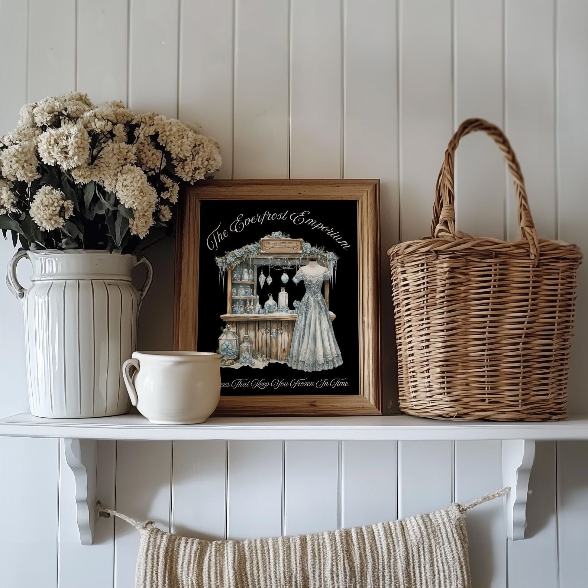 Art Prints 11″ x 14″ / Matte Design 176B - Art Print The Mystic Eden