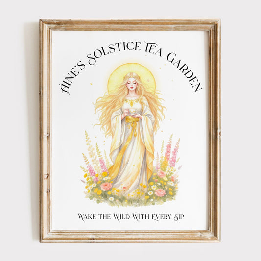Poster 11″ x 14″ / Matte Design 275 - Art Print The Mystic Eden
