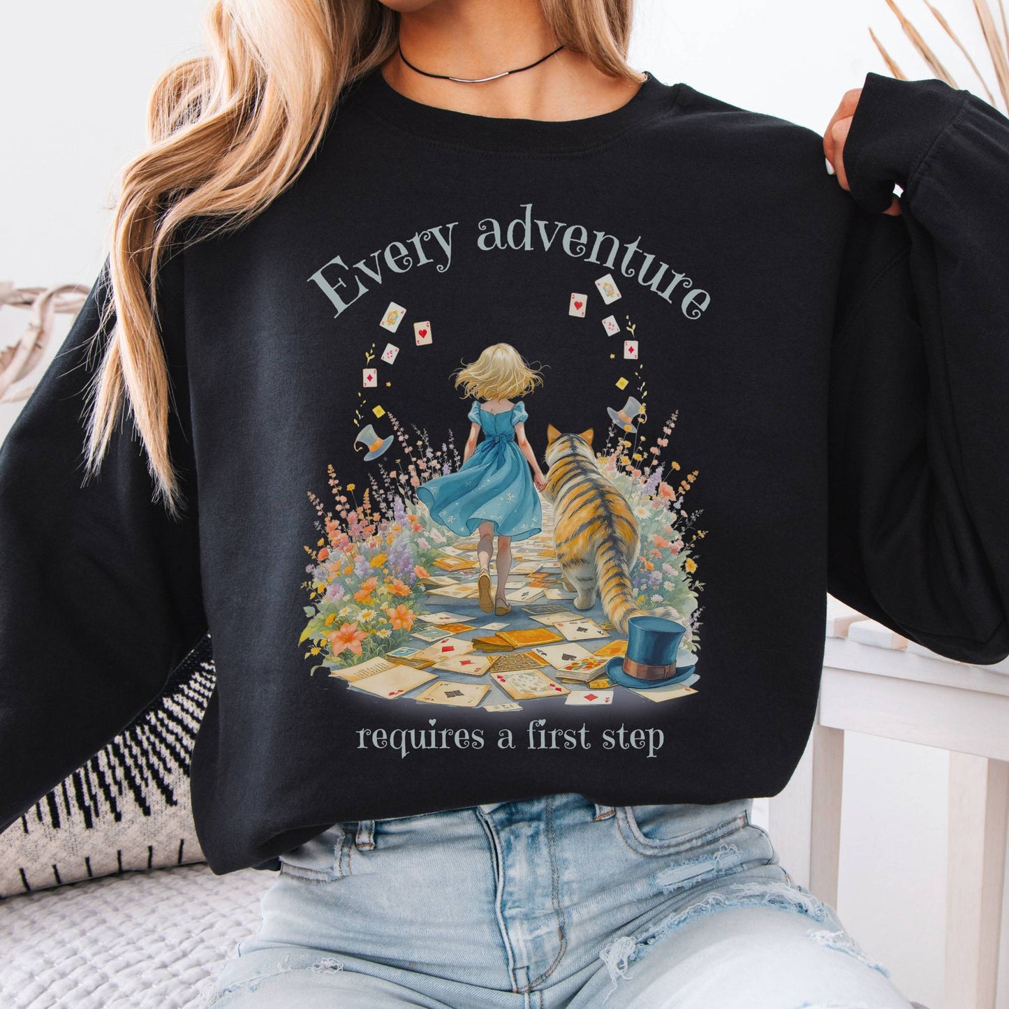 Sweatshirt Design 259 Crewneck Sweatshirt The Mystic Eden
