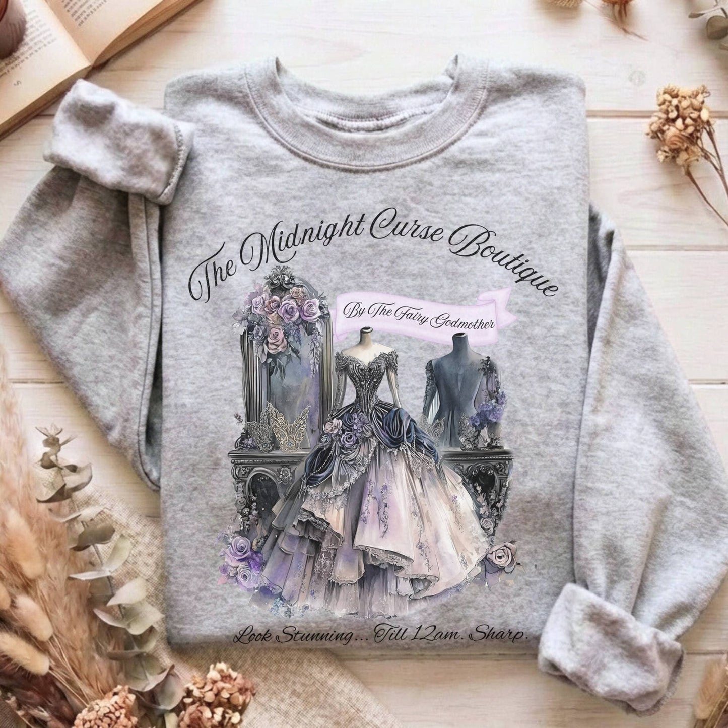 Sweatshirt Sport Grey / S Design 180 Sweatshirt The Mystic Eden