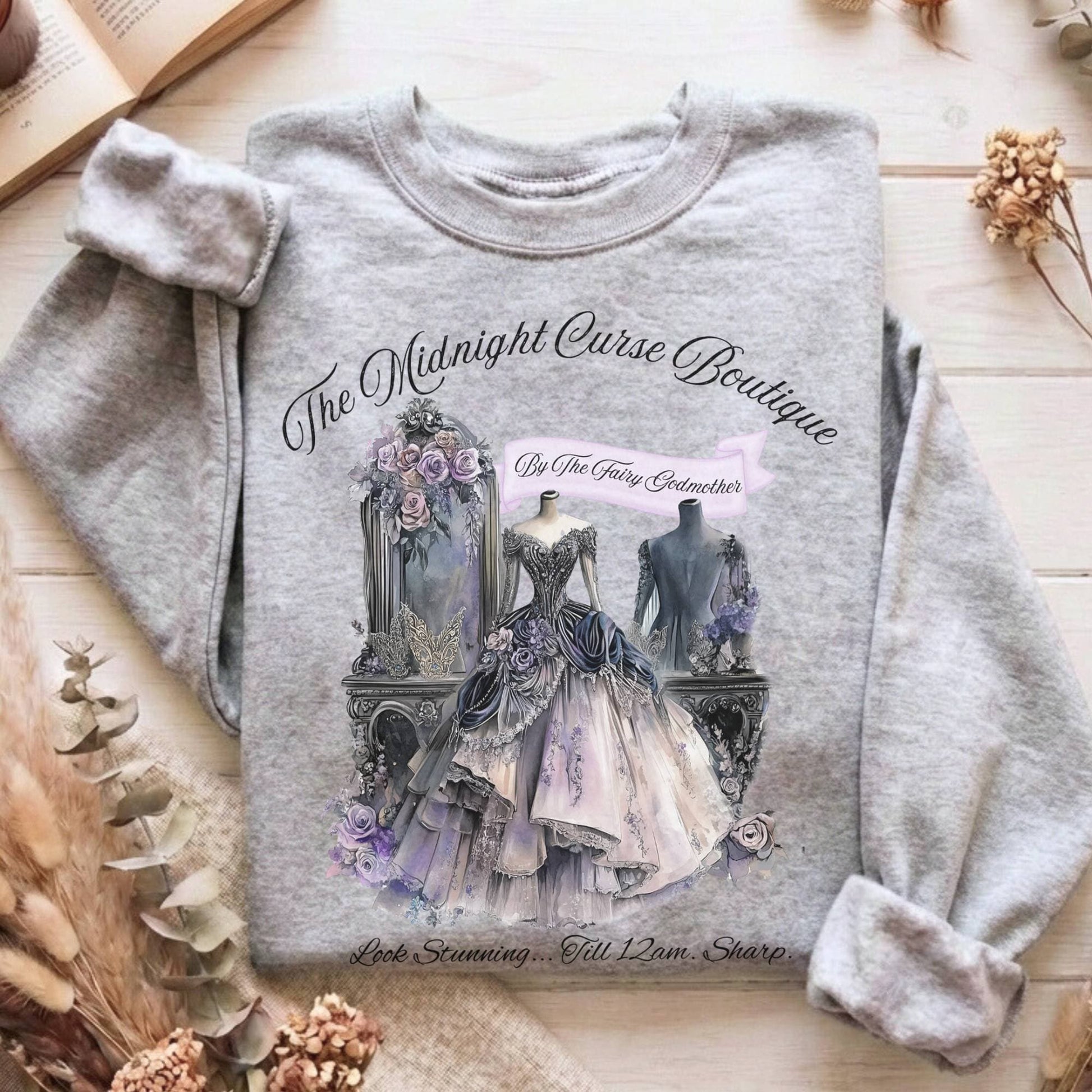 Sweatshirt Sport Grey / S Design 180 Sweatshirt The Mystic Eden