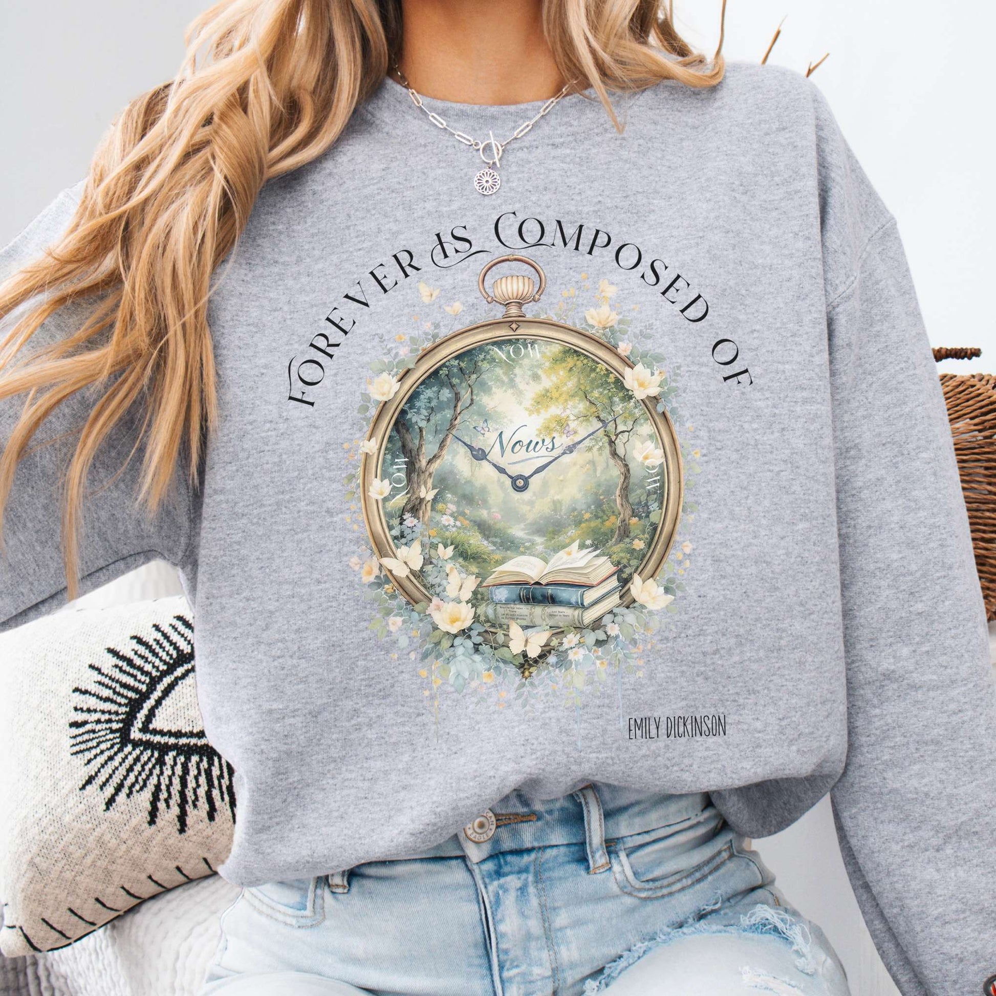Sweatshirt Design 240 Crewneck Sweatshirt The Mystic Eden