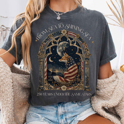 T-Shirt Pepper / S 250 Years Under the Same Stars T-Shirt The Mystic Eden