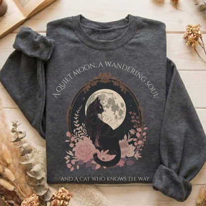 Sweatshirt Dark Heather / S Design 268 Crewneck Sweatshirt The Mystic Eden