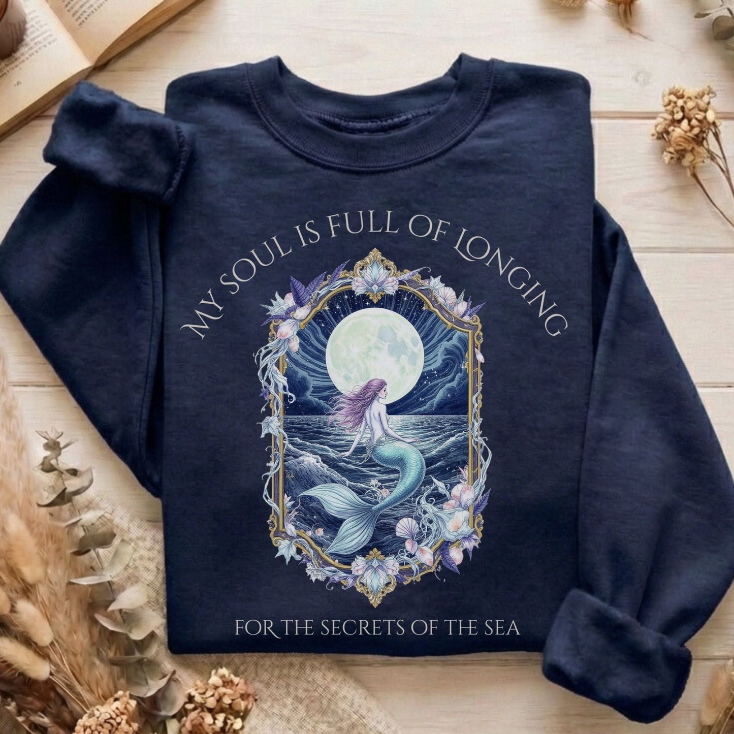 Sweatshirt Navy / S Design 269 Crewneck Sweatshirt The Mystic Eden