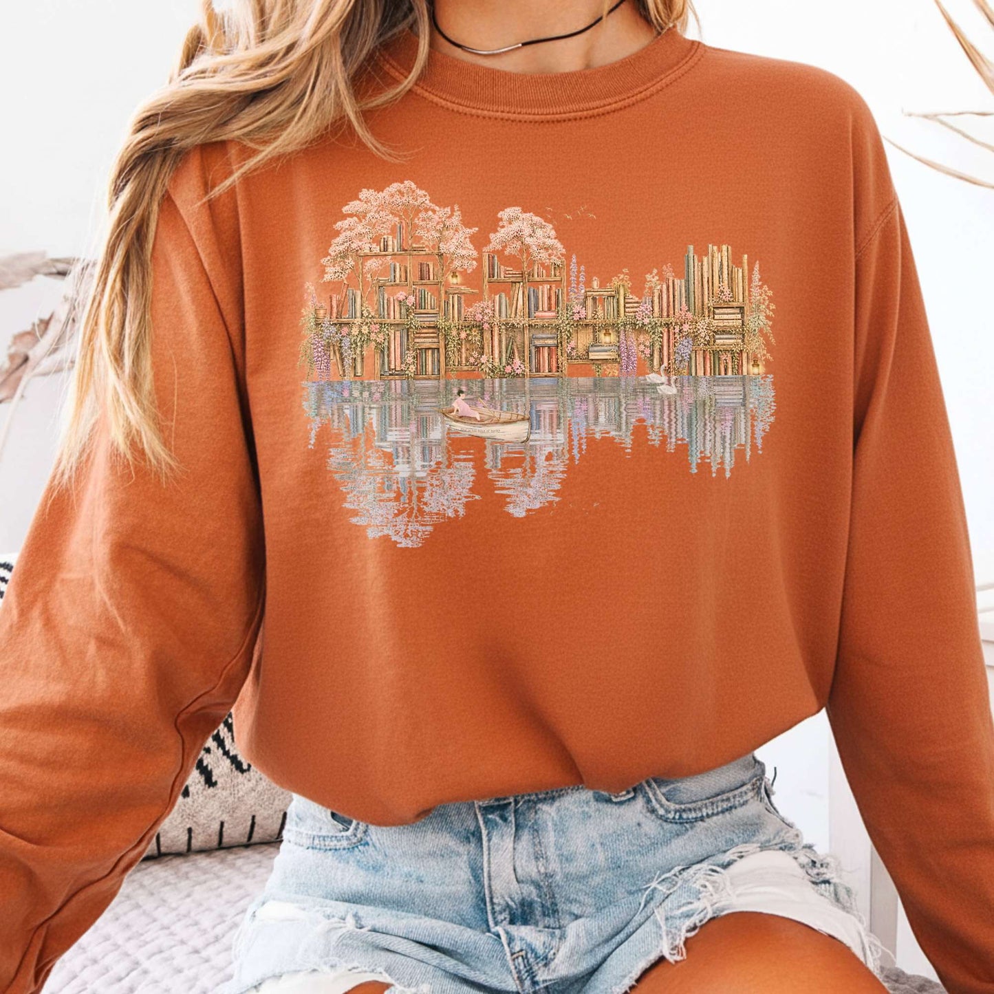 Long-sleeve Yam / S The Floating Library Long Sleeve The Mystic Eden