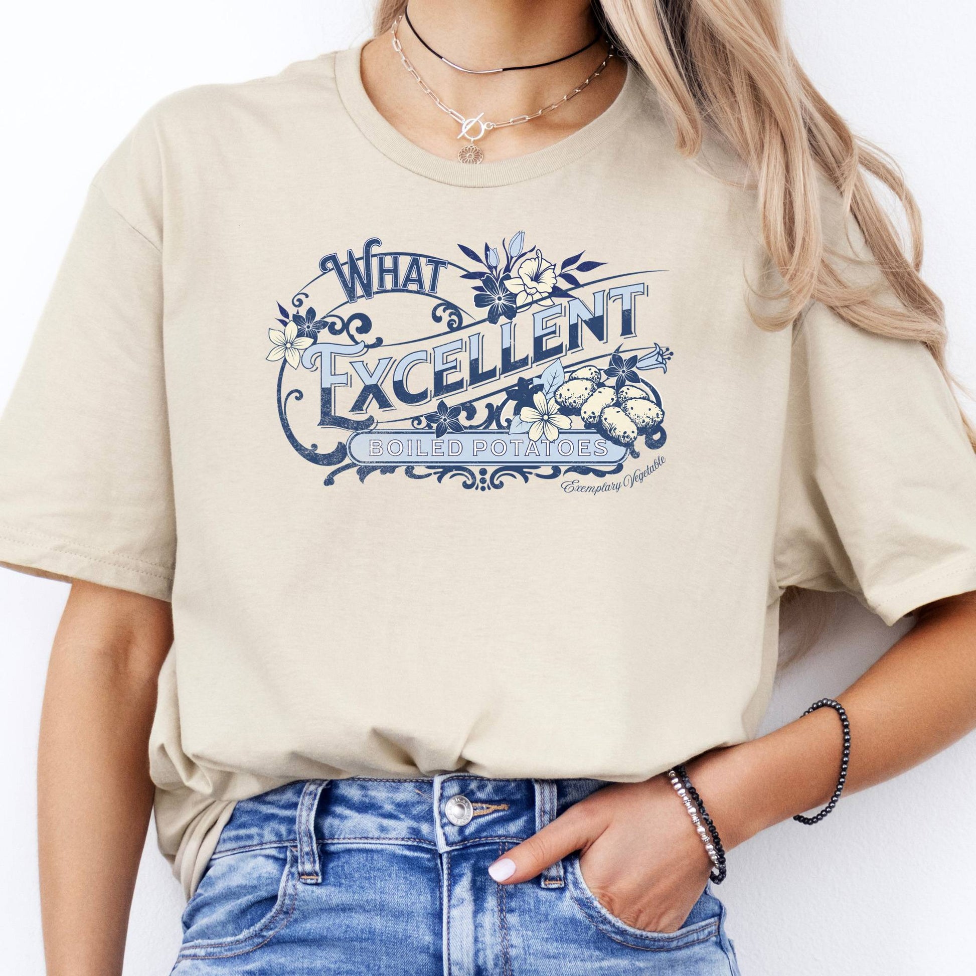 T-Shirt What Excellent Boiled Potatoes Austen T-Shirt The Mystic Eden