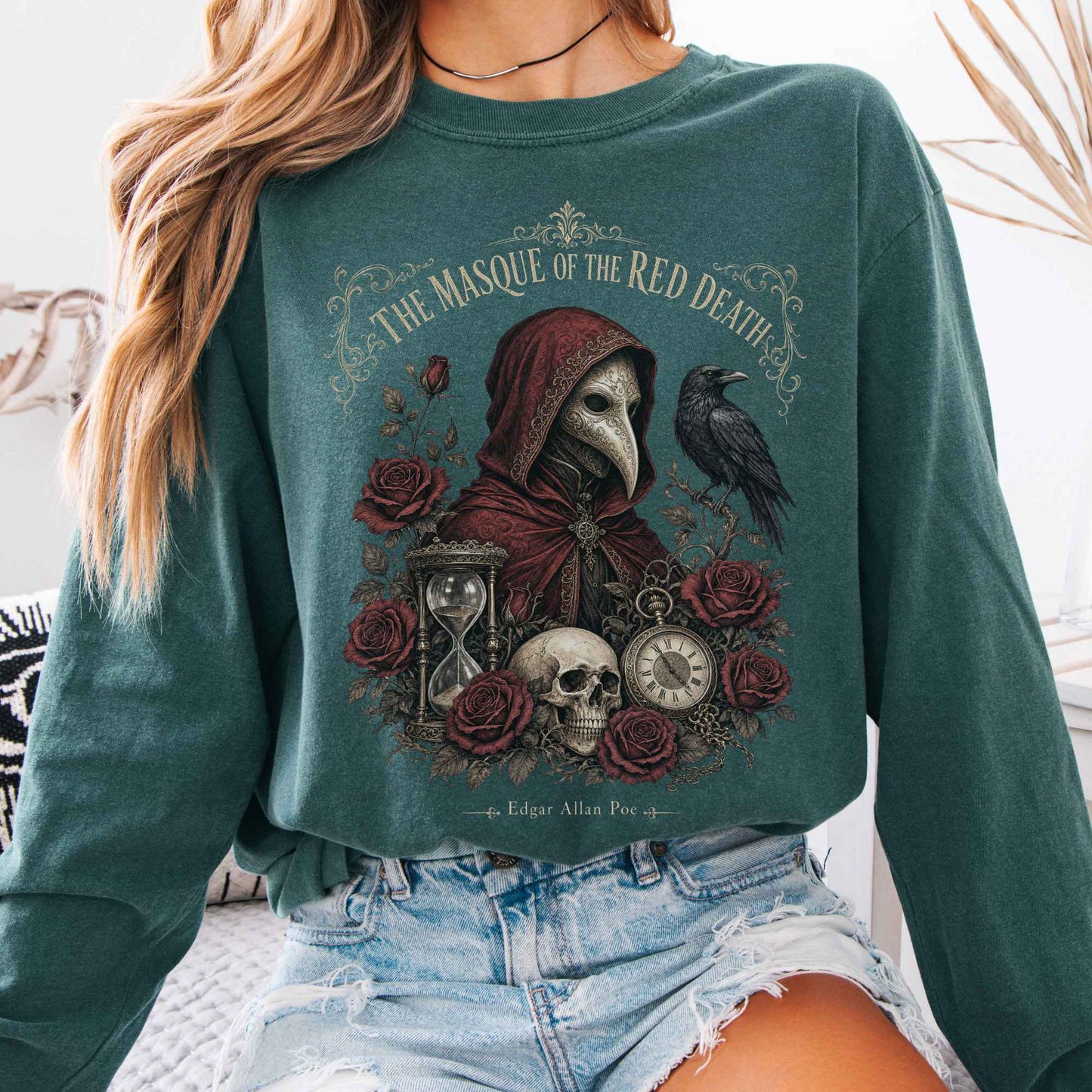Long-sleeve Blue Spruce / S Design 342 Long Sleeve The Mystic Eden