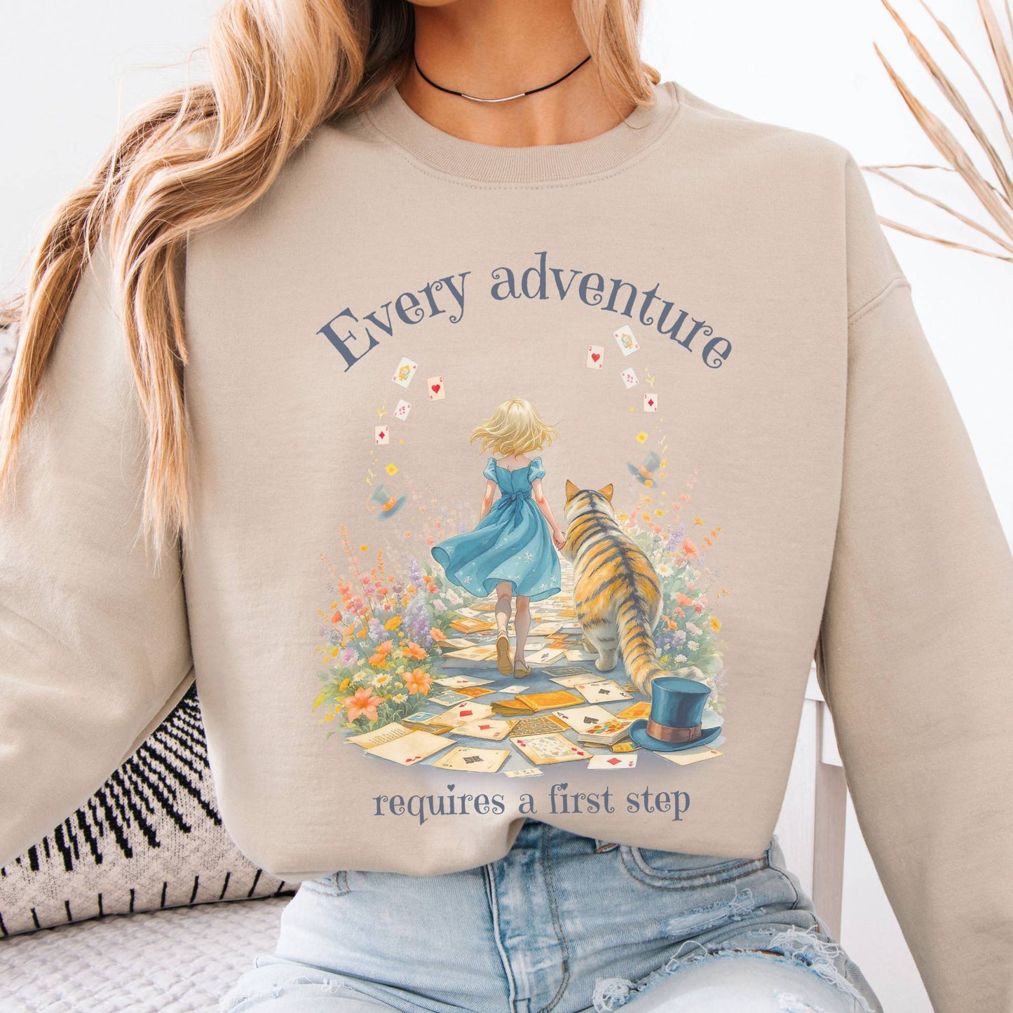 Sweatshirt Design 259 Crewneck Sweatshirt The Mystic Eden
