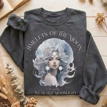 Sweatshirt Dark Heather / S Design 217 Sweatshirt The Mystic Eden