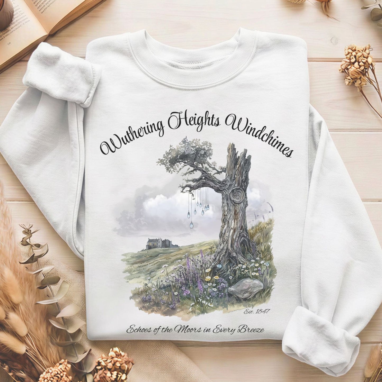 Sweatshirt White / S Design 115 Sweatshirt The Mystic Eden