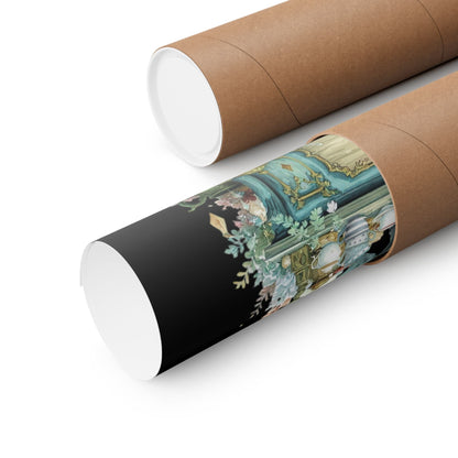Poster 11″ x 14″ / Matte Design 260A - Art Print The Mystic Eden