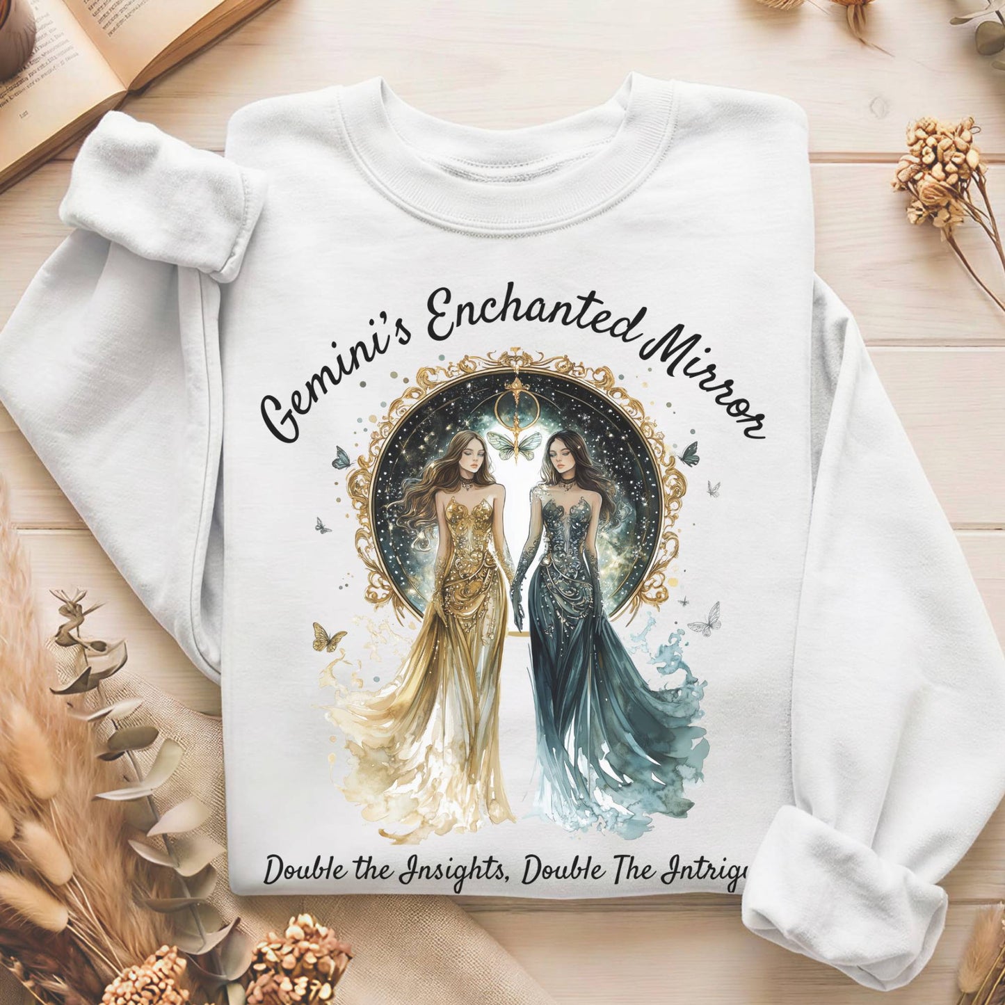 Sweatshirt White / S Design 153 Sweatshirt The Mystic Eden