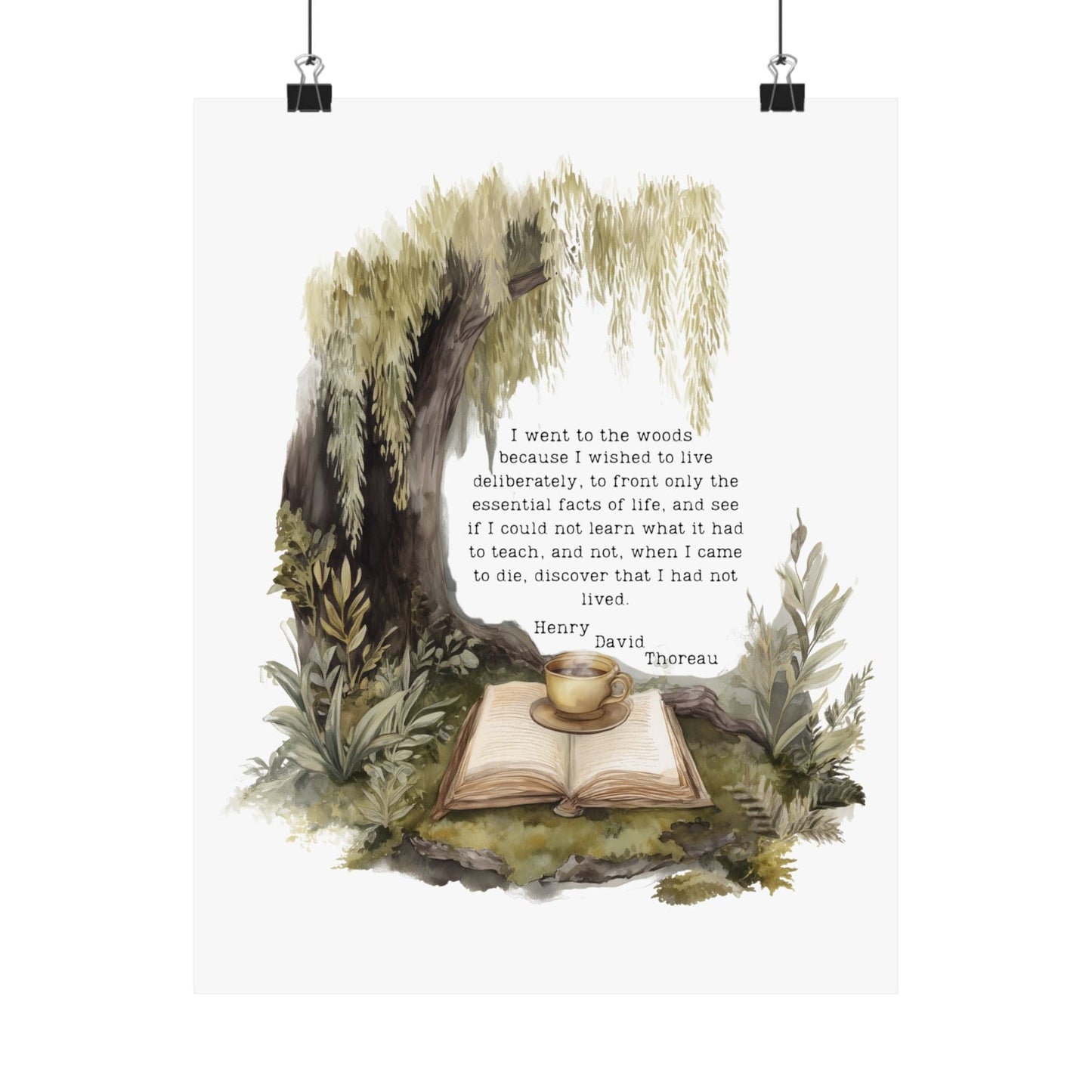Poster 11″ x 14″ / Matte Design 245B - Art Print The Mystic Eden