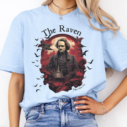T-Shirt The Raven Edgar Allan Poe T-Shirt The Mystic Eden