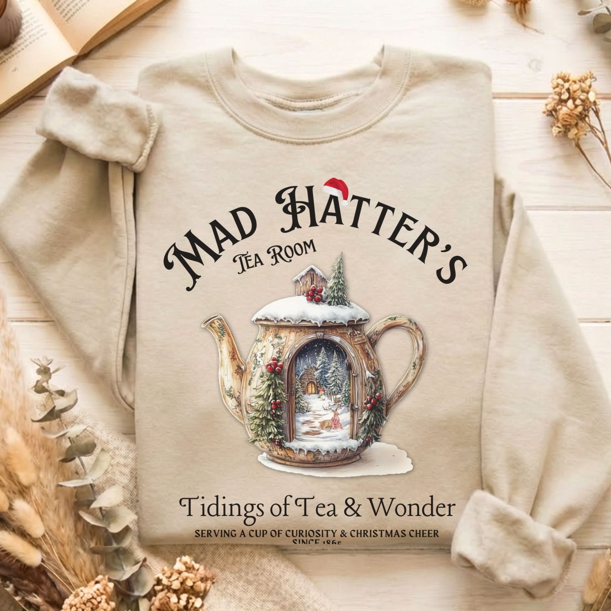 Sweatshirt Sand / S Design 91 Sweatshirt The Mystic Eden
