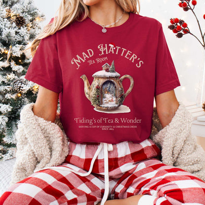 Mad Hatter's Tea Room Christmas Edition Tee