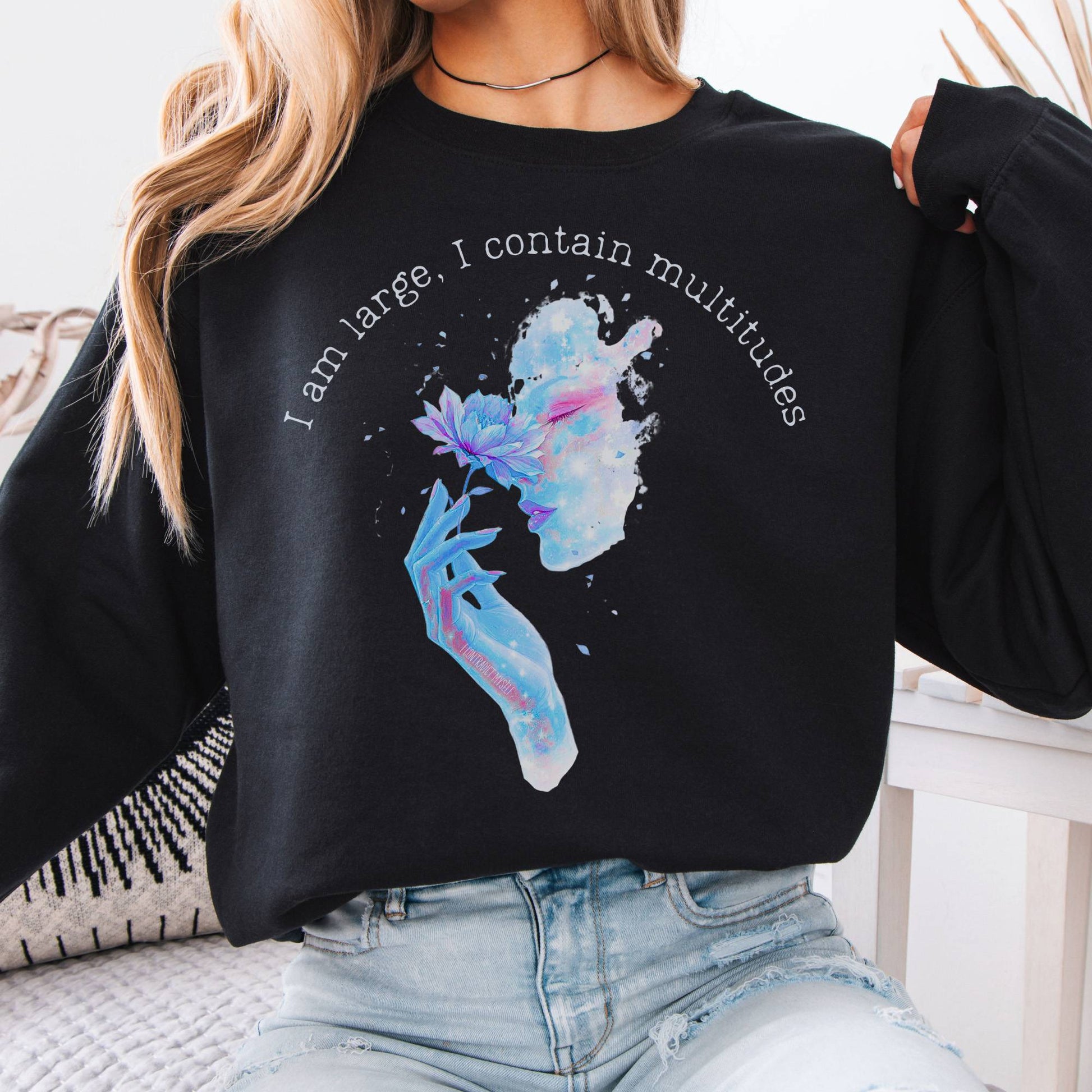 Sweatshirt Design 251 Crewneck Sweatshirt The Mystic Eden