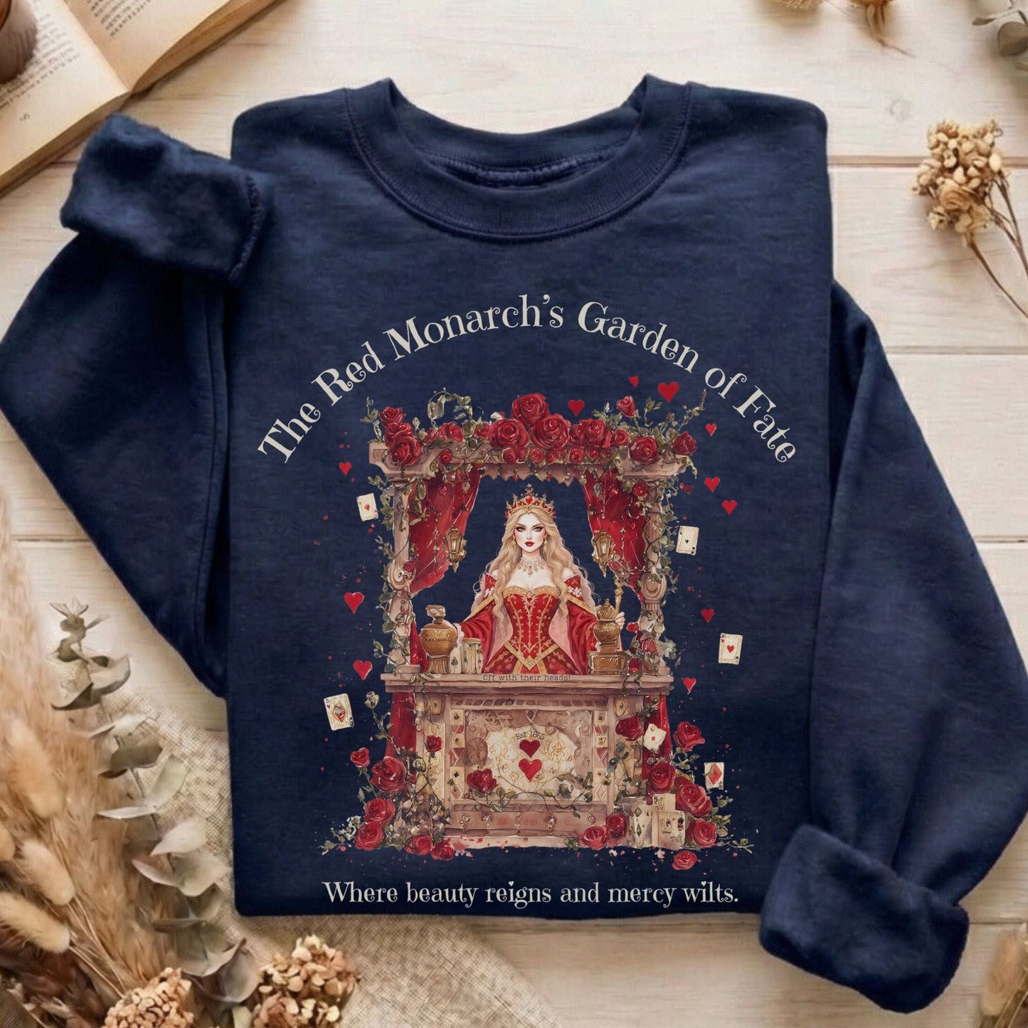 Sweatshirt Navy / S Design 258 Crewneck Sweatshirt The Mystic Eden