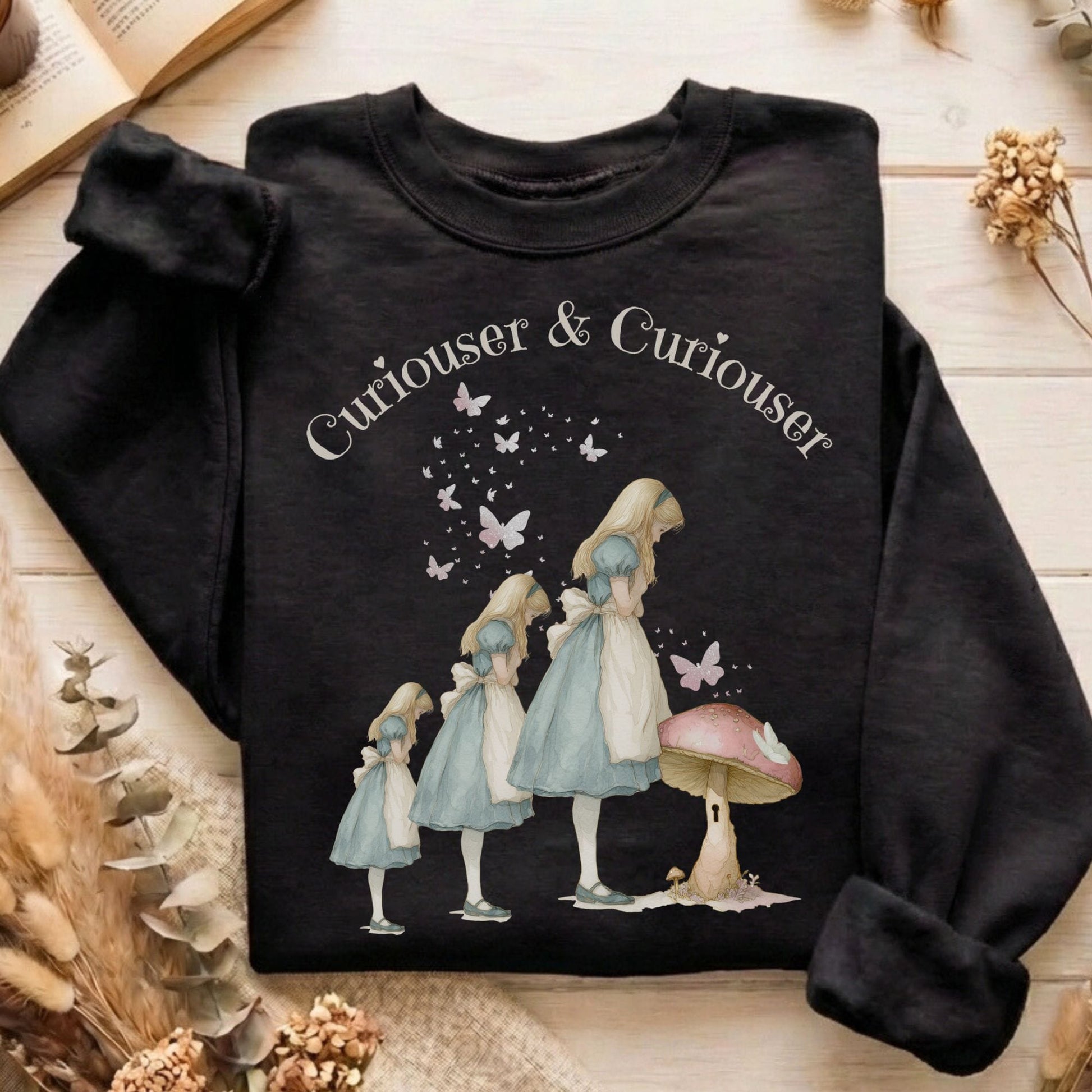 Sweatshirt Black / S Design 257 Crewneck Sweatshirt The Mystic Eden