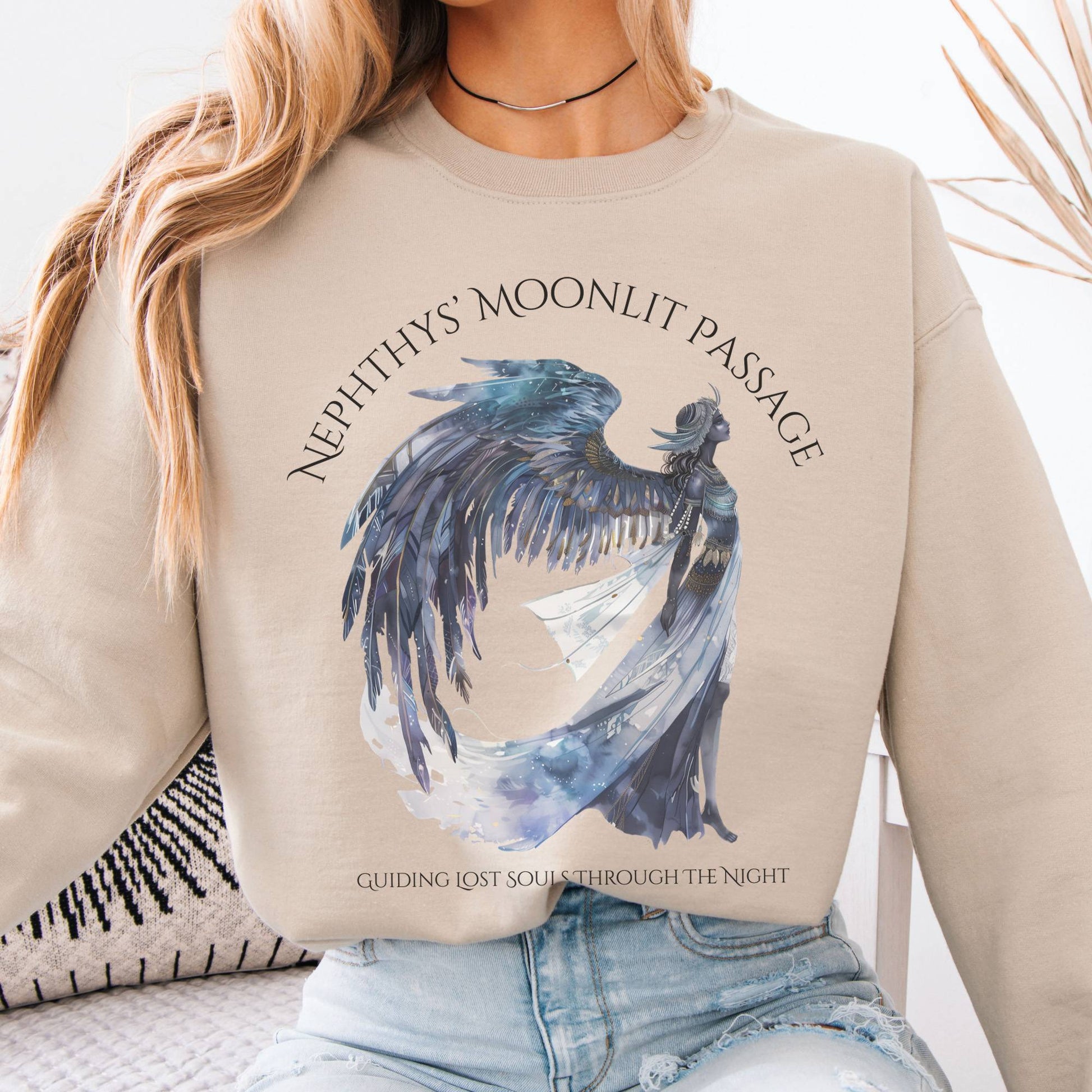 Sweatshirt Design 265 Crewneck Sweatshirt The Mystic Eden