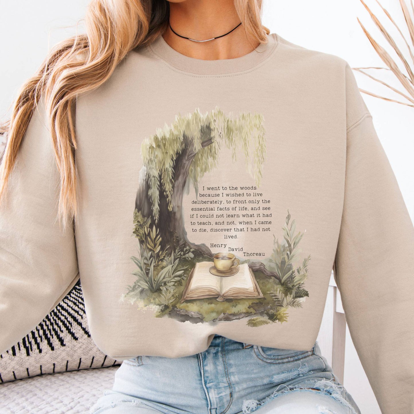 Sweatshirt Design 245 Crewneck Sweatshirt The Mystic Eden